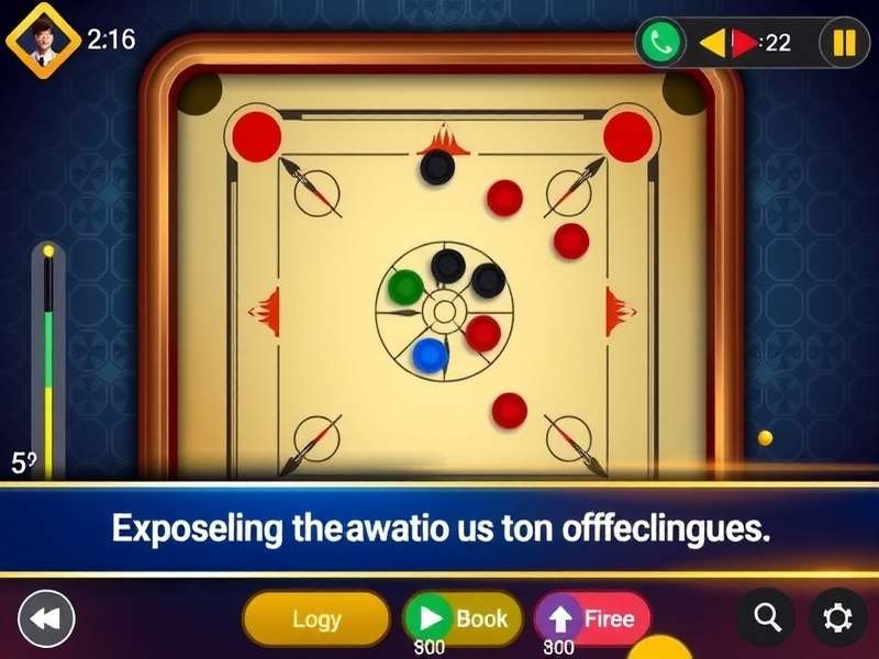 Carrom board setup and rules